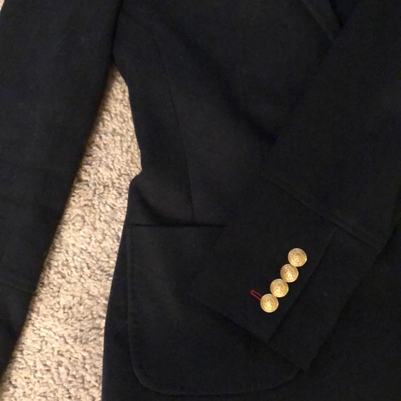 Tommy Hilfiger Italian Wool Black Blazer - Picture 6 of 6